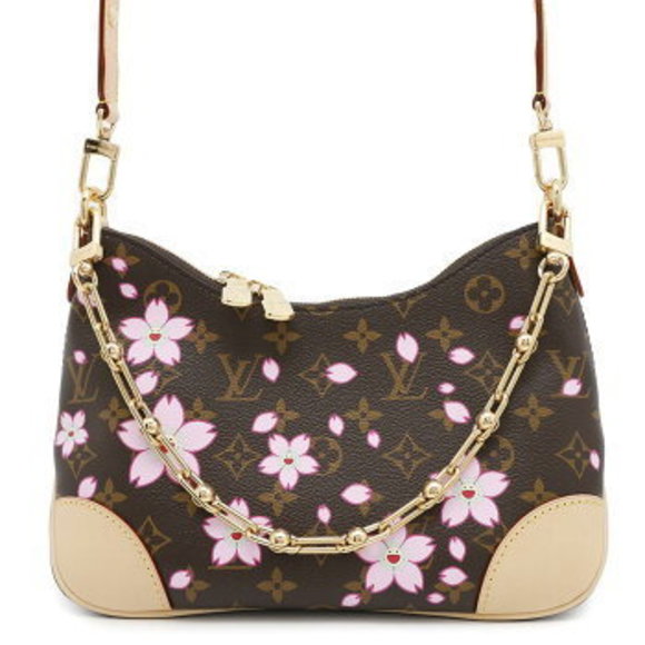 Louis Vuitton Shoulder Bag Monogram Cherry Blossom LV Boulogne - Picture 1 of 8